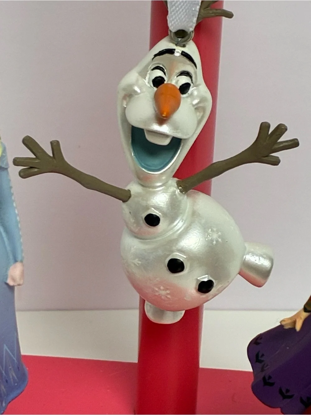 Disney Frozen Ornaments Set of 3 Olaf Anna Elsa Christmas Tree Decor